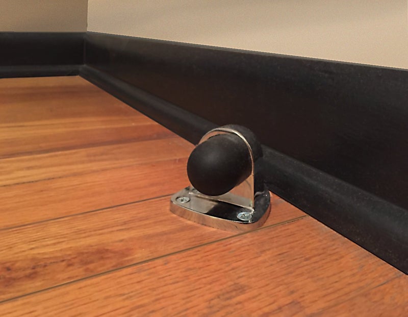 Shepherd Hardware 3406E Heavy Duty Floor Mount Door Stop, 2-Pack, 2 Inch, Satin Nickel - Image 2